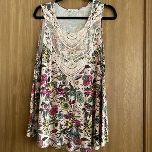 Maurices Floral Tank